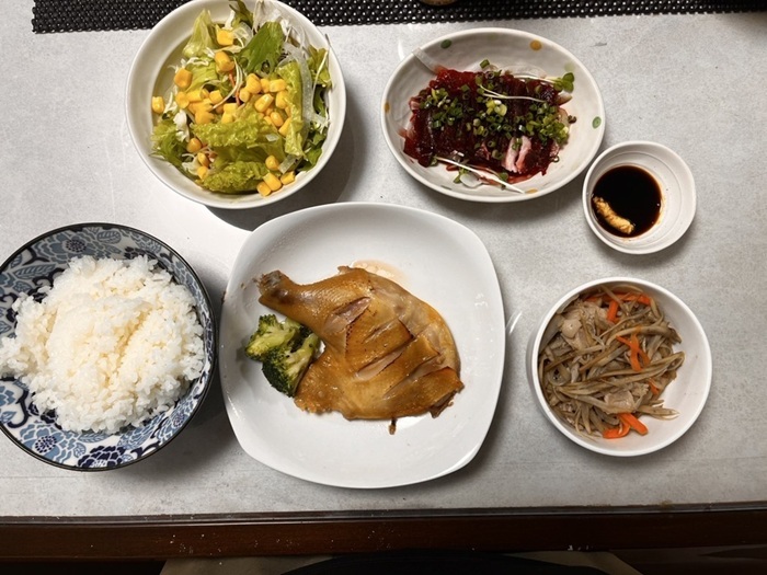 南和海事 船内 夕食